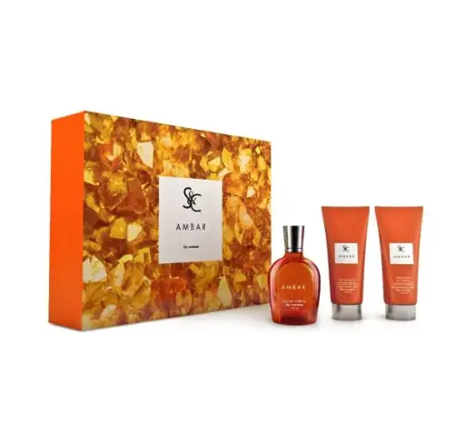 Estuche de Perfumería S&C Ambar para mujer