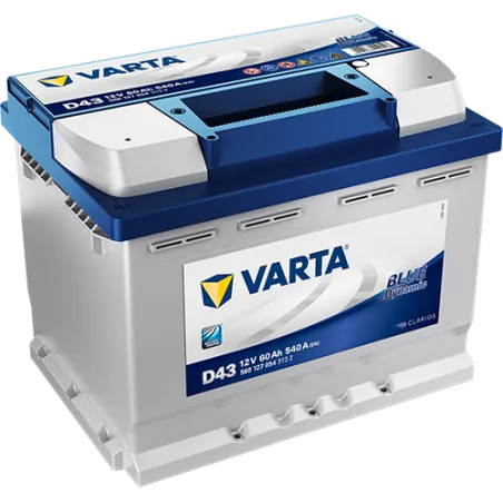 Battery - Varta D43 12v 60Ah