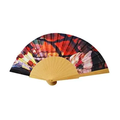 Wooden fan, Rafael Lillo